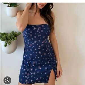 Aritzia Sunday Best Floral Mini Dress